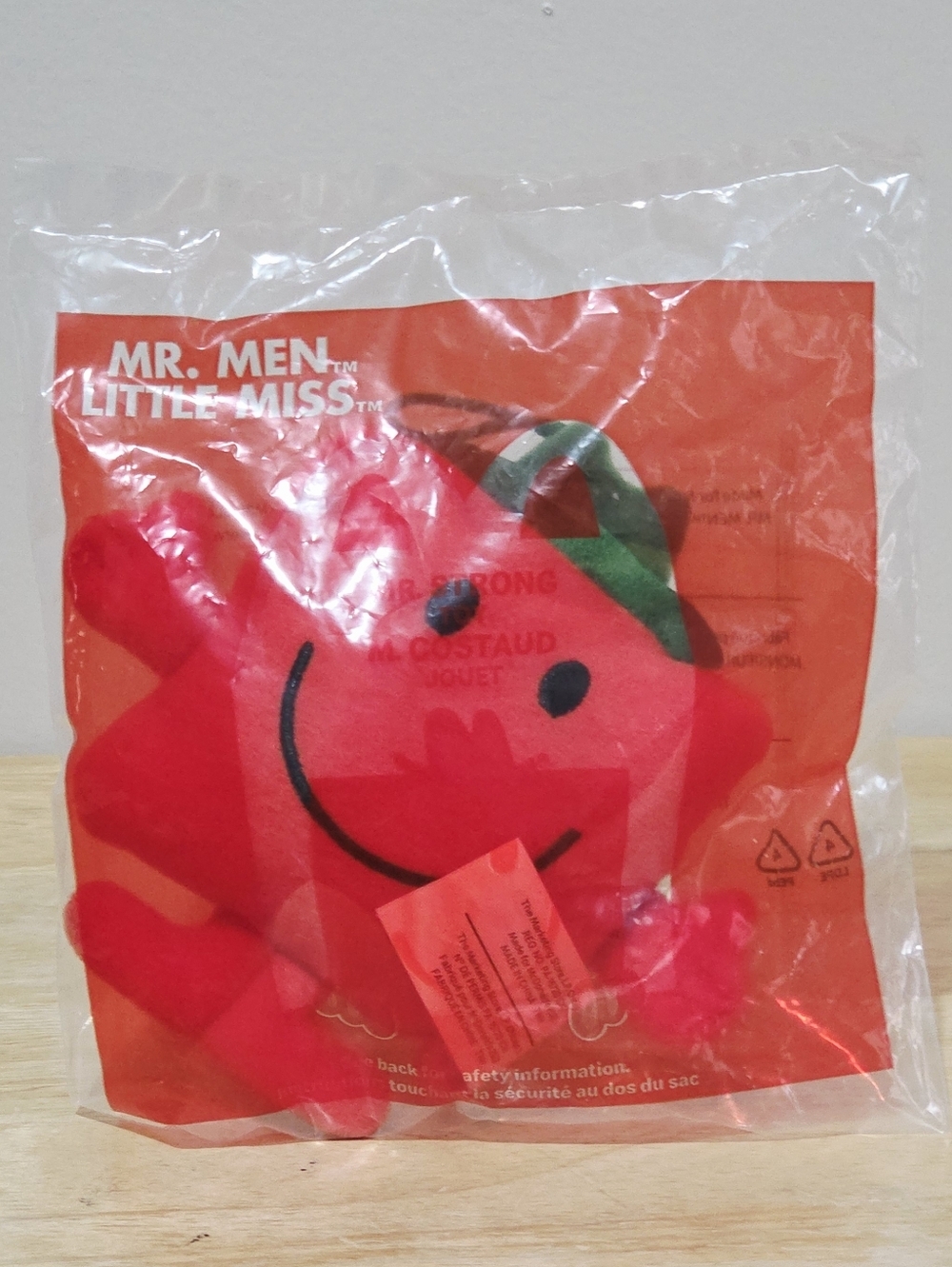 *5 for $20* McDonald's Mr. Men Little Miss - Mr. Strong Plush